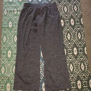 Gray lounge pants